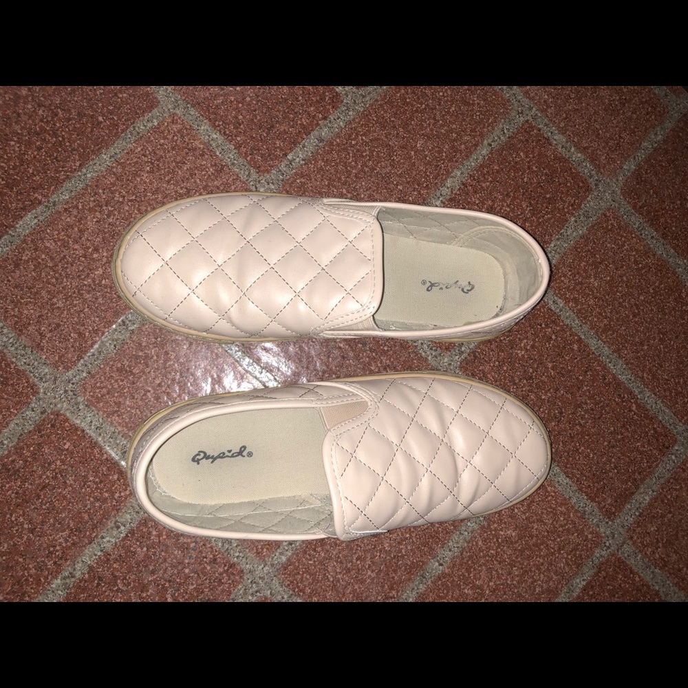 Soft pink slip on